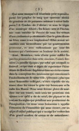 Séance publique. 1. 1819