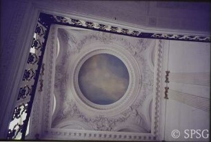 Berlin, Schloss Charlottenburg, Altes Schloss, Erdgeschoss, Treppenhaus, R. 113 / 208.