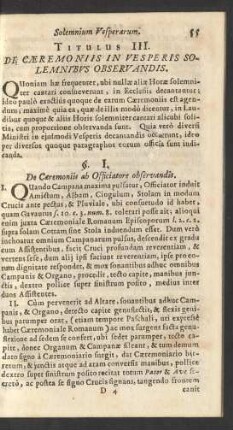 Titulus III.