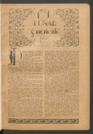 El lunar sangriento : Ilustró Womans.