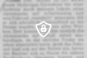 [Name maskiert] Zeit "verschütt"