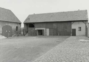 Königshain (Kreis Görlitz), Dorfstraße 3. Bauernhof, Scheune