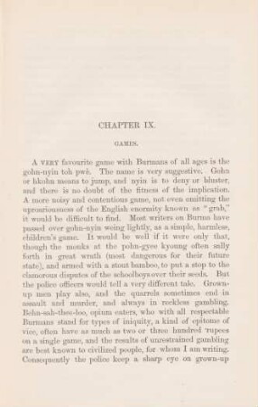 Chapter IX. Games