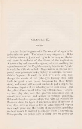 Chapter IX. Games
