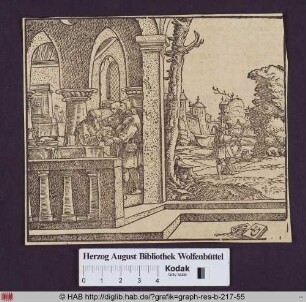 Jakob bringt Esau um den Segen des Vaters Isaak (Gen. 27).