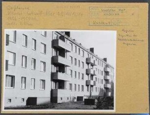 Straßenansicht. Berlin, Weißensee, Klement-Gottwald-Allee 4, 6, 10, 12, 14