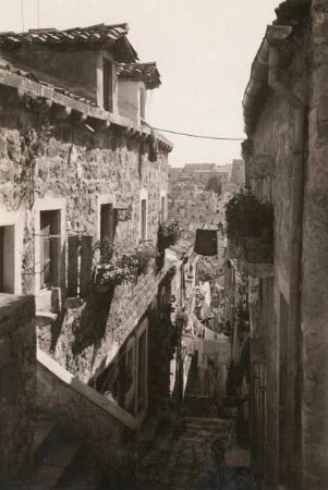 Kroatien. Dubrovnik. Charakteristische Treppenstraße