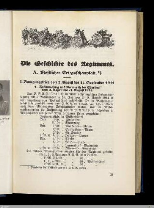 I. Bewegungskrieg