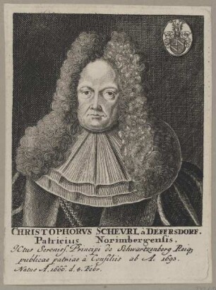 Bildnis des Christophorvs Schevrl à Deffersdorf