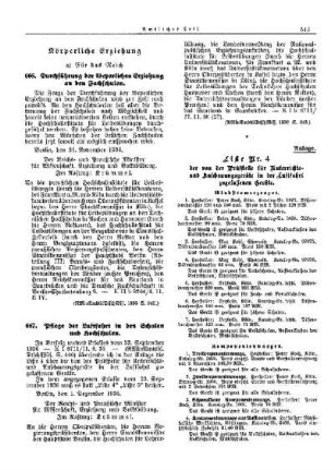 Durchführung der körperlichen Erziehung an den Fachschulen : [Körperliche Erziehung] ; [Für das Reich] ; [Amtliche Erlasse] ; [Amtlicher Teil]