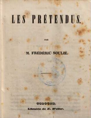 Les prétendus
