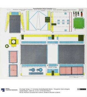 Zentralflughafen Berlin – Tempelhof. (Sechs Bogen) Zweiter Bogen.