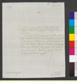 Brief von Schubarth, Karl Ernst an Goethe, Johann Wolfgang von