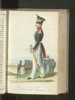 Lieutenant der Garnison.