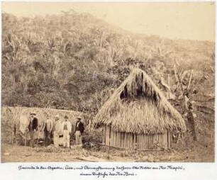 Hacienda San Agastin, Coca- und Chinapflanzung des Herrn Otto Richter am Río Mapiri, einem Zufluss des Río Beni