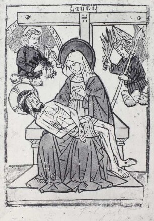 Pietà mit Engeln