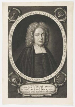 Bildnis des Conradus Mel