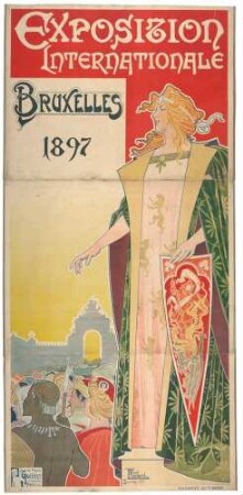 Plakat: Internationale Ausstellung Brüssel 1897