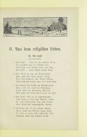 II. Aus dem religiösen Leben