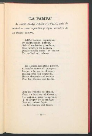 "La Pampa"