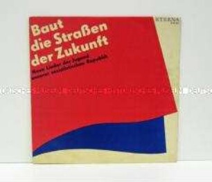 Schallplatte mit FDJ-Liedern, Plattenhülle