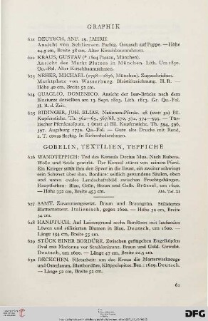 Graphik (Nr. 621-625)