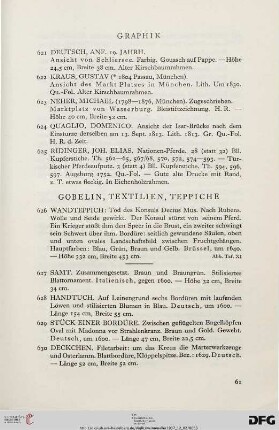 Graphik (Nr. 621-625)
