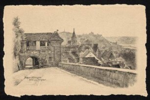 4, Hohen-Tübingen. Blick vom Burghof.