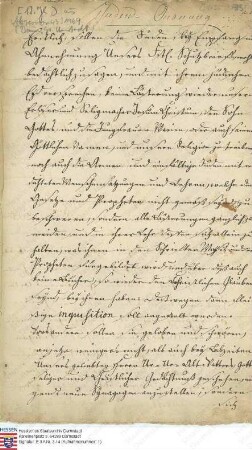 Erneuerte Judenordnung von Landgraf Ludwig VIII. v. Hessen-Darmstadt (Abschrift)