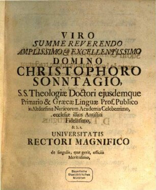 Historiae Ecclesiasticae ... A Christo Nato Seculi Selecta Capita, 1. Praemissa Est Eiusdem De Scriptoribus Historiæ Ecclesisaticæ [!] Recentioribus Dissertatio