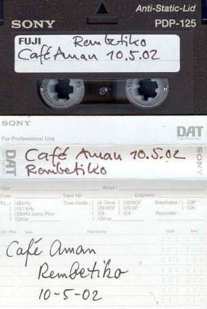 Café Aman 10.5.02 - Rembetiko