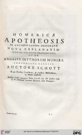 Band 2: Utriusque Thesauri Antiquitatum Romanarum Graecarumque Nova Supplementa