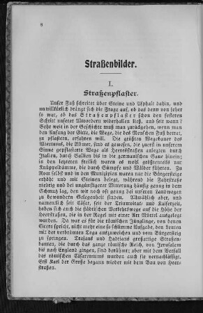 Straßenschilder.