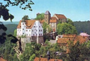 Hohnstein. Schloss Hohnstein, Ansichtskarte, color