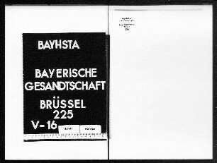 Die Übersendung der belgischen Berichte über die internationale Kolonial- und Exportausstellung in Amsterdam 1883