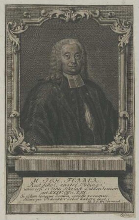Bildnis des Joh. Ferber