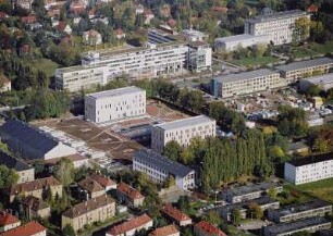 Baustelle Sächsische Landesbibliothek - Staats- und Universitätsbibliothek Dresden, Zentralbibliothek