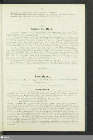 VI. Schwarzes Buch