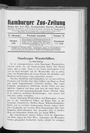 Nummer 10 : Oktober 1929