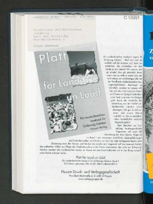 Platt för Land un Lüüd