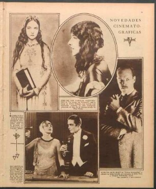 Novedades cinematográficas [Fotografías]