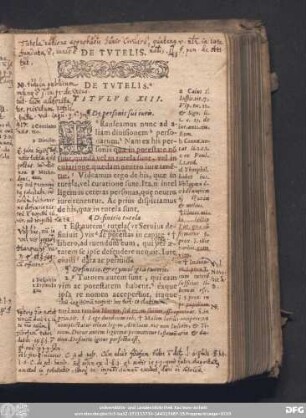 De Tutelis. Titulus XIII.