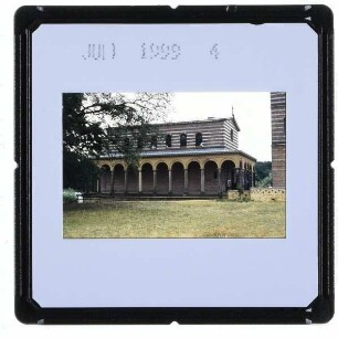 Potsdam, Heilandskirche am Port von Sacrow : Nordfassade
