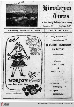No. XVIII (23 December 1956)