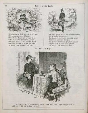 "Das Lenchen im Dorfe" "Die boshafte Nichte"