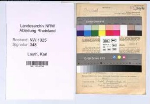 Entnazifizierung Karl Lauth , geb. 11.05.1893 (Lehrer)