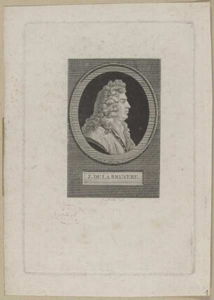 Bildnis des J. de La Bruyère