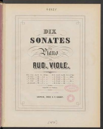 No. 9: fis-Moll Op. 29