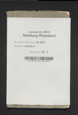 Wahlkapitulation des Koadjutors Ferdinand von Bayern