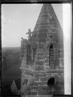 Großcomburg Stiftsanlage Romanischer Westturm